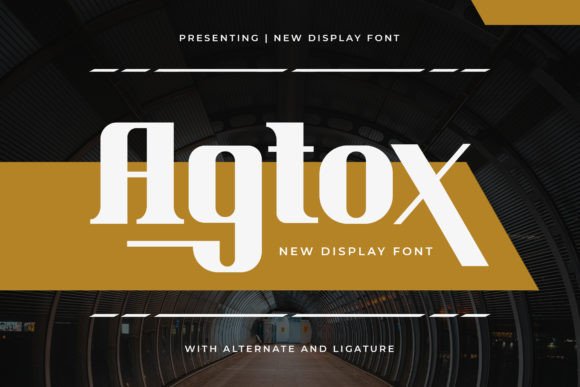 Agtox Font Review: Elevating Small Business Branding