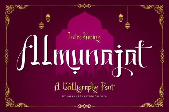 Almunajat Font: Elevating Editorial Design