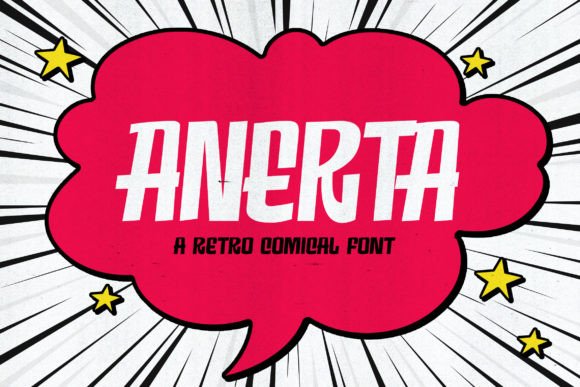 Anerta Font: Retro Display Type for Bold Campaigns