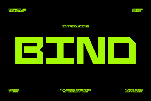 Bind Font Review: Geometric Display Type for Editorial Design
