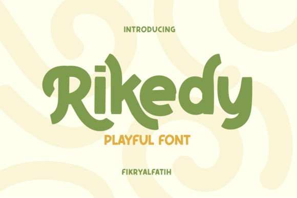 Boost Your Campaign with Rikedy: A Vibrant Display Font