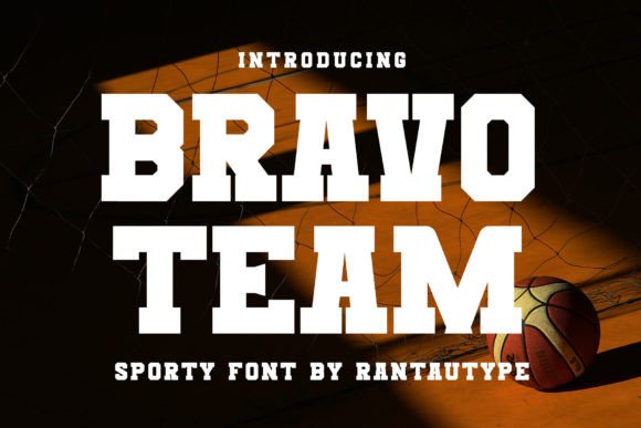 Bravoteam Font: Adding Speed to Brand Identity Design