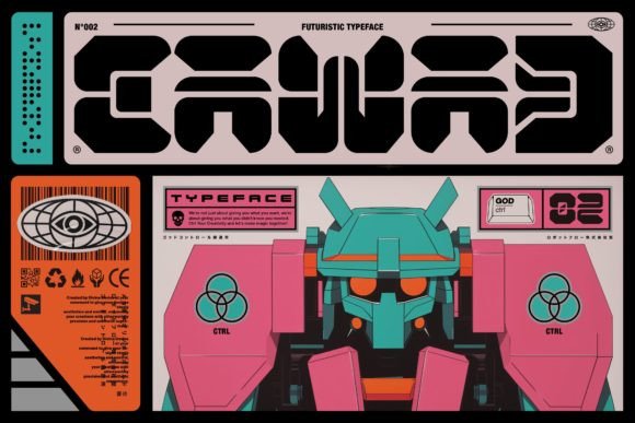 Cawad: A Nostalgic Display Font for Modern Web Design