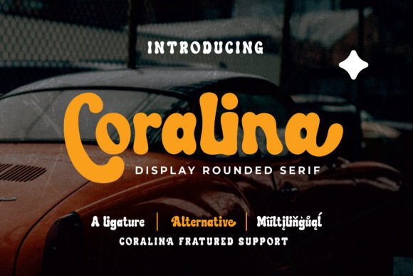 Coralina Font: Adding Vintage Charm to Editorial Design