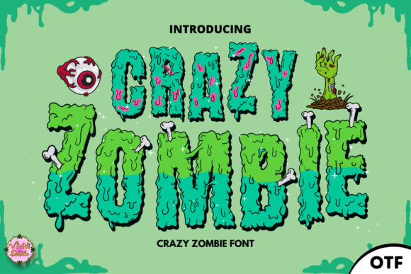 Crazy Zombie Font: A Web Designer’s Display Review