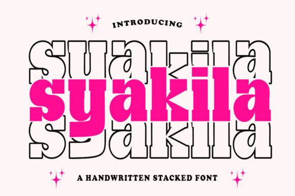 Discover Syakila: A Captivating Display Font for Web Design