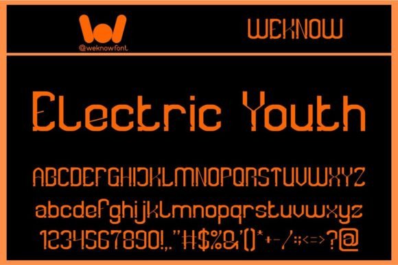 Electric Youth Font: A Web Designer’s Layout Review