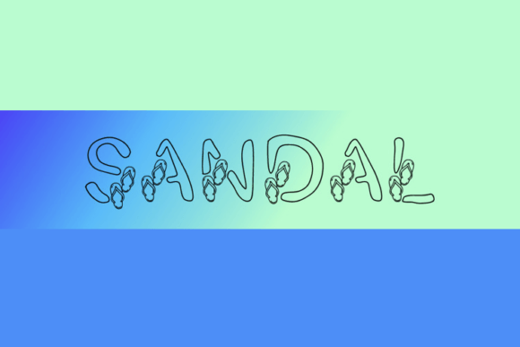 Elevate Your Brand with Sandal: A Fun and Quirky Display Font
