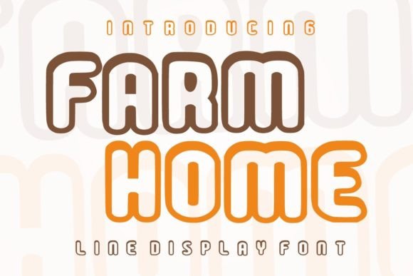 Farm Home Font: Testing a Friendly Display Typeface for Web Design