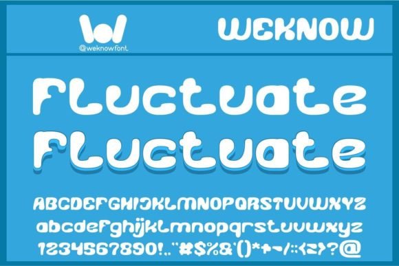 Fluctuate Font: Adding Whimsy to Campaign Visuals