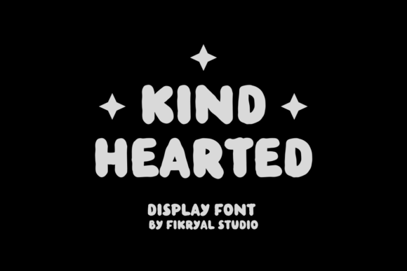 Kind Hearted Font: Warm Typography for Handmade Goods
