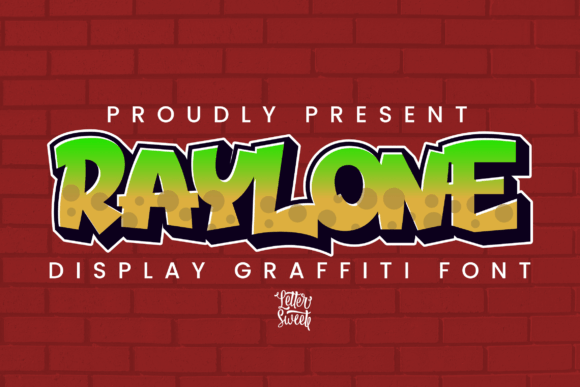 Raylone Font: Edgy Display Type for Urban Crafts