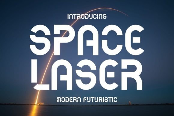 Space Laser Font Review: Testing a Futuristic Display Typeface