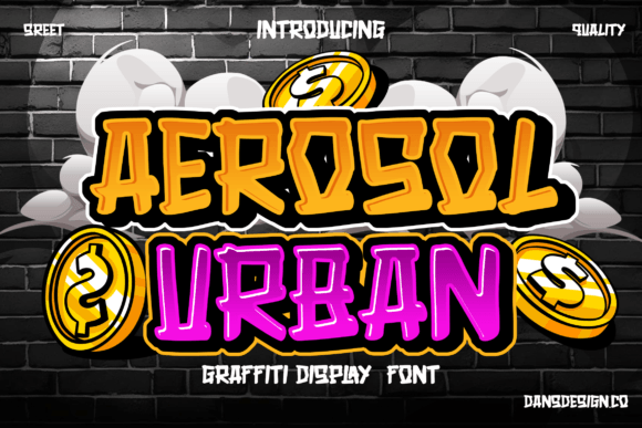 Transform Your Brand with Aerosol Urban Font