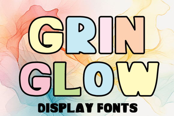 Transform Your Brand with Grin Glow: A Bold Display Font