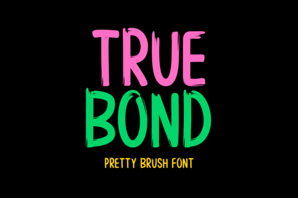 Transform Your Brand with True Bond: A Premium Display Font