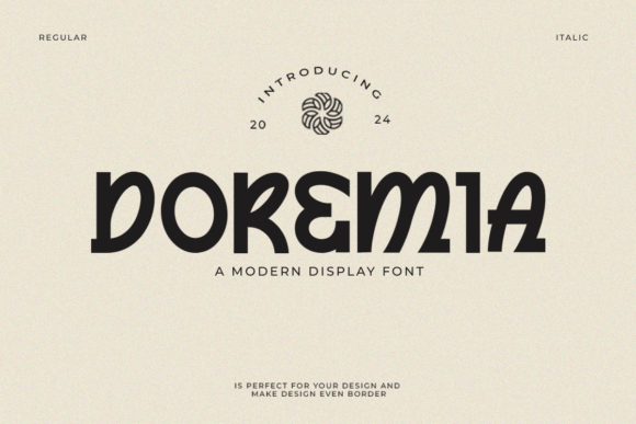 Unleash Creativity with Doremia: A Modern Display Font